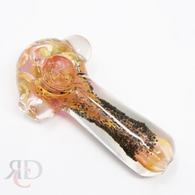 GLASS PIPE GOLDEN EXTRA HEAVY GP1203 1CT